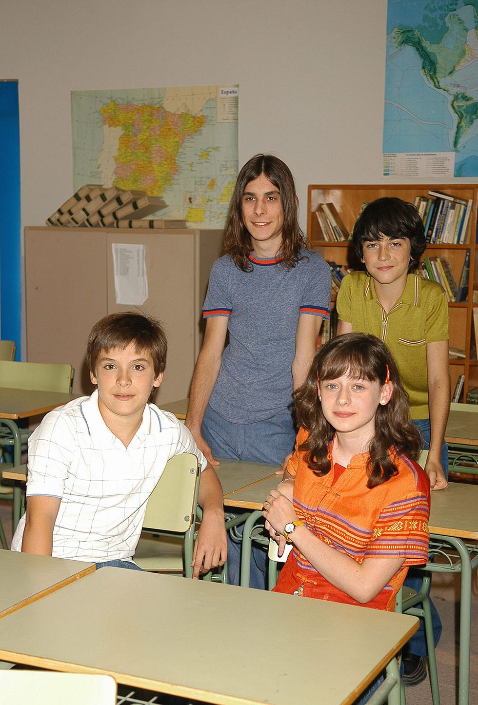 Elena Rivera, Ricardo Gómez, Santiago Crespo y Manuel Dios