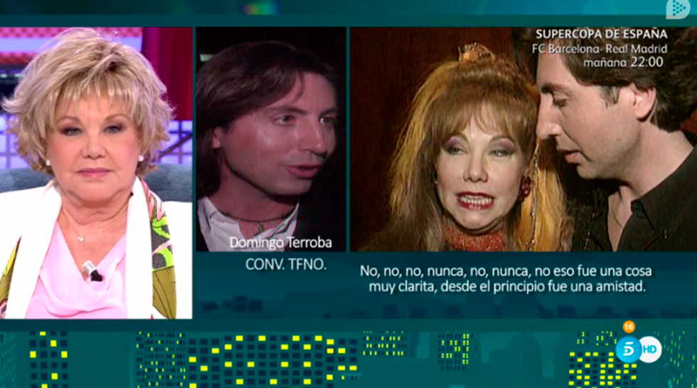 karina se enfrenta a su ex, domingo terroba, en el deluxe