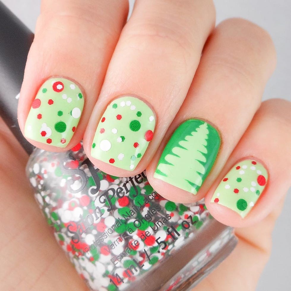 Cool Winter Nail Art - Winter Nail Art Design Ideas