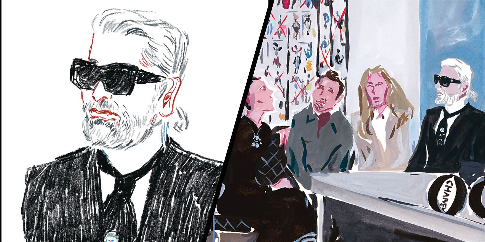 This new book pays to the late Karl Lagerfeld