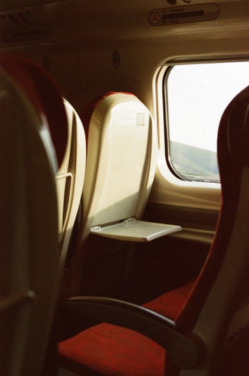 a seat in a vehicle