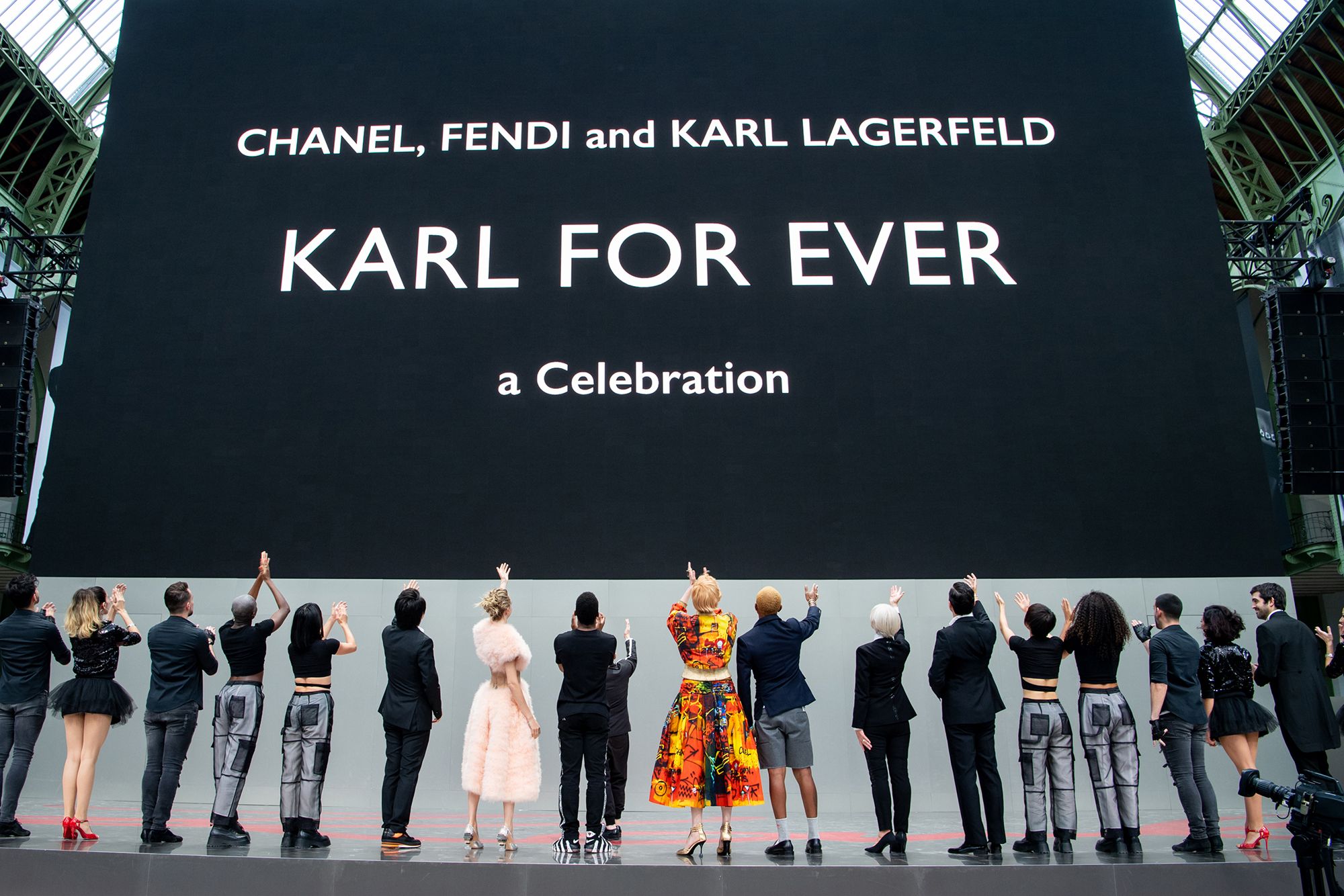 Karl Forever at the Grand Palais in Paris on June 20, 2019
