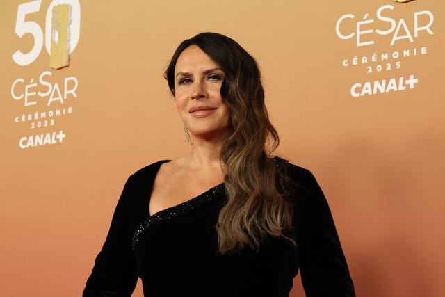 topshot spanish actress karla sofia gascon poses before the 50th edition of the cesar film awards ceremony at the olympia venue in paris on february 28, 2025. (photo by thomas samson / afp) (photo by thomas samson/afp via getty images) 