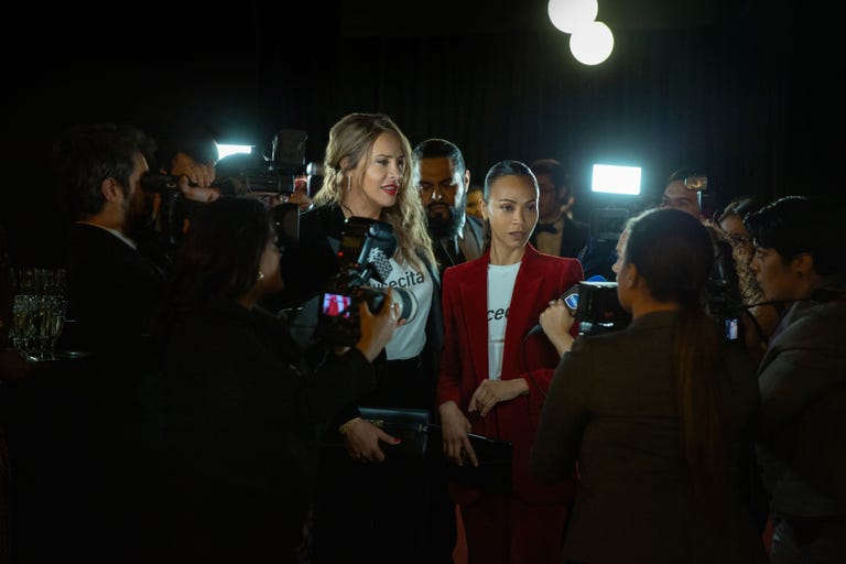 Zoe Saldaña praises important trans representation in Emilia Pérez