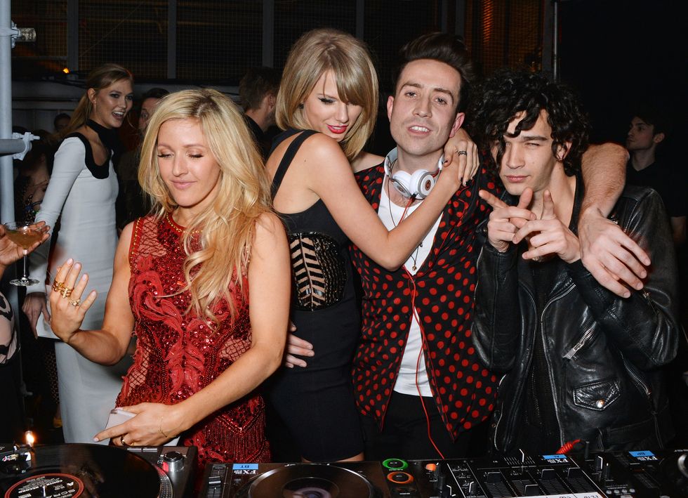 the universal music brits party at the soho house pop up