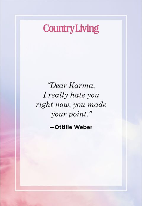 Inspiring Karma Quotes by Ottili Weber 