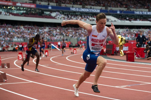 karsten warholm da sus primeras zancadas en una prueba de 400m vallas de la diamond league