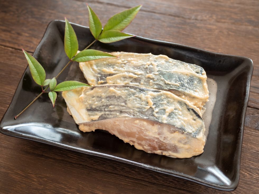 kasuzuke fresh seafood pickled in sake lees