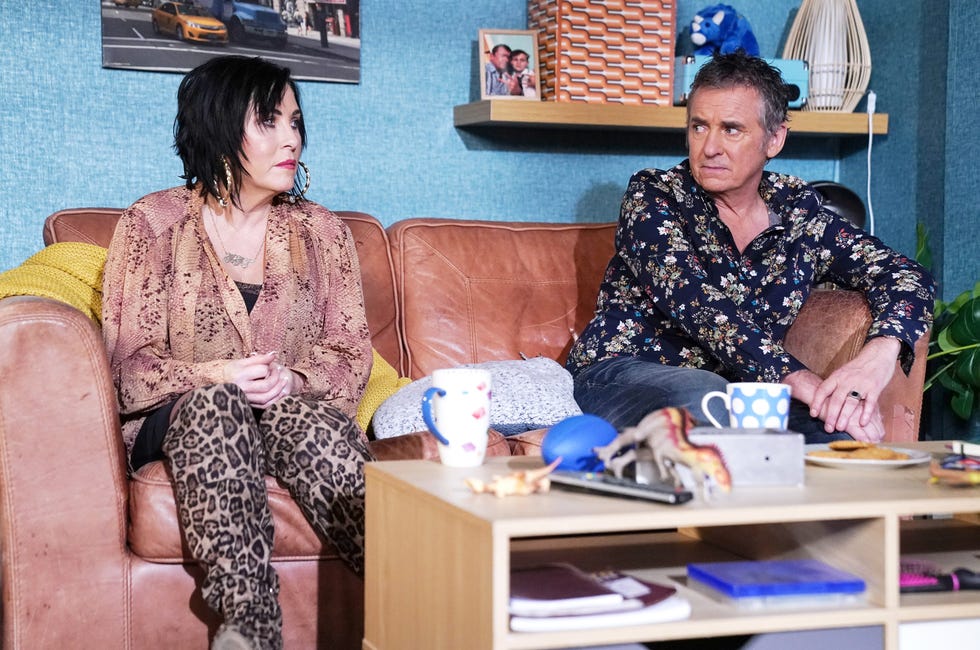 embargoed 25022025 0001 kat slater, alfie moon, eastenders