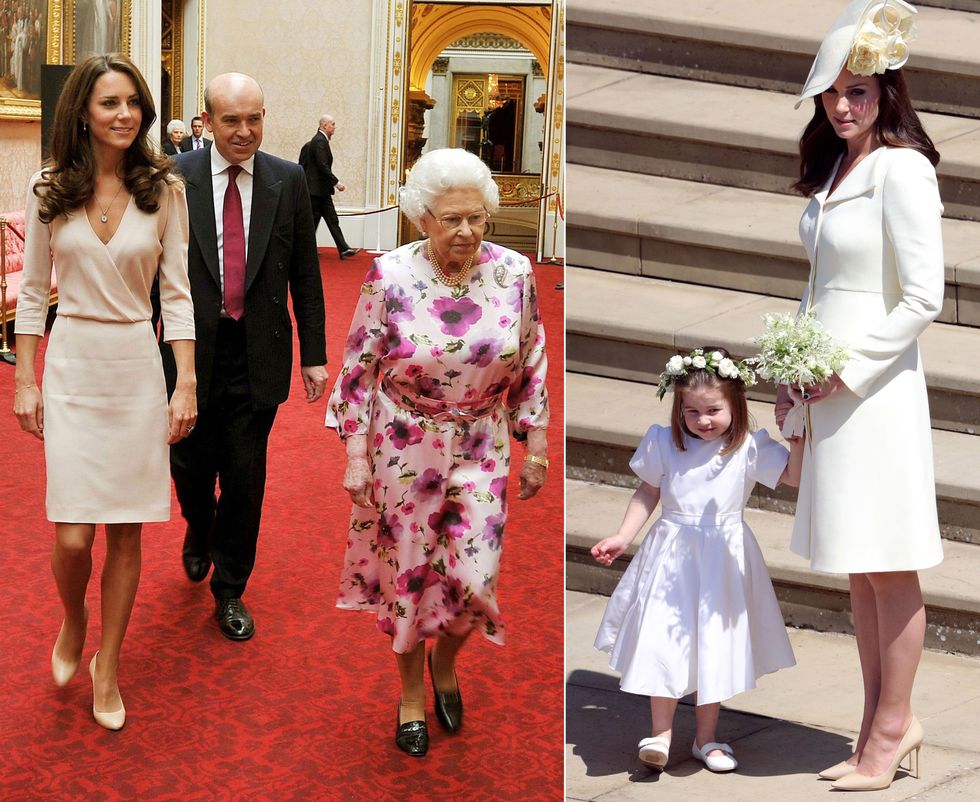 How Kate dresses around the Queen