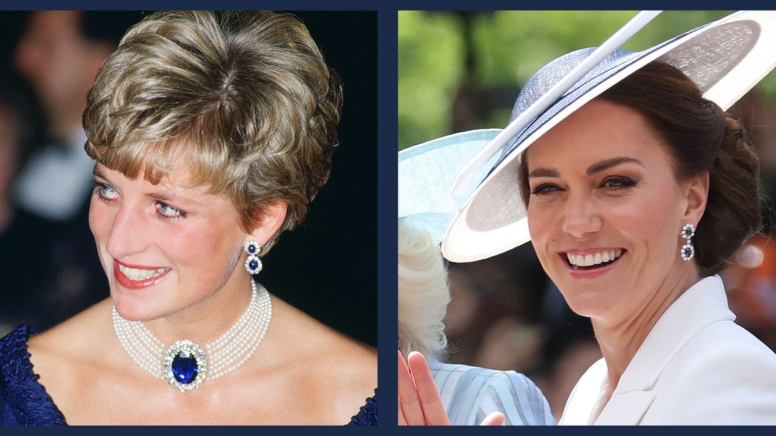 preview for A History Of The Gorgeous Jewels That The Duchess Of Cambridge Inherited From Princess Diana