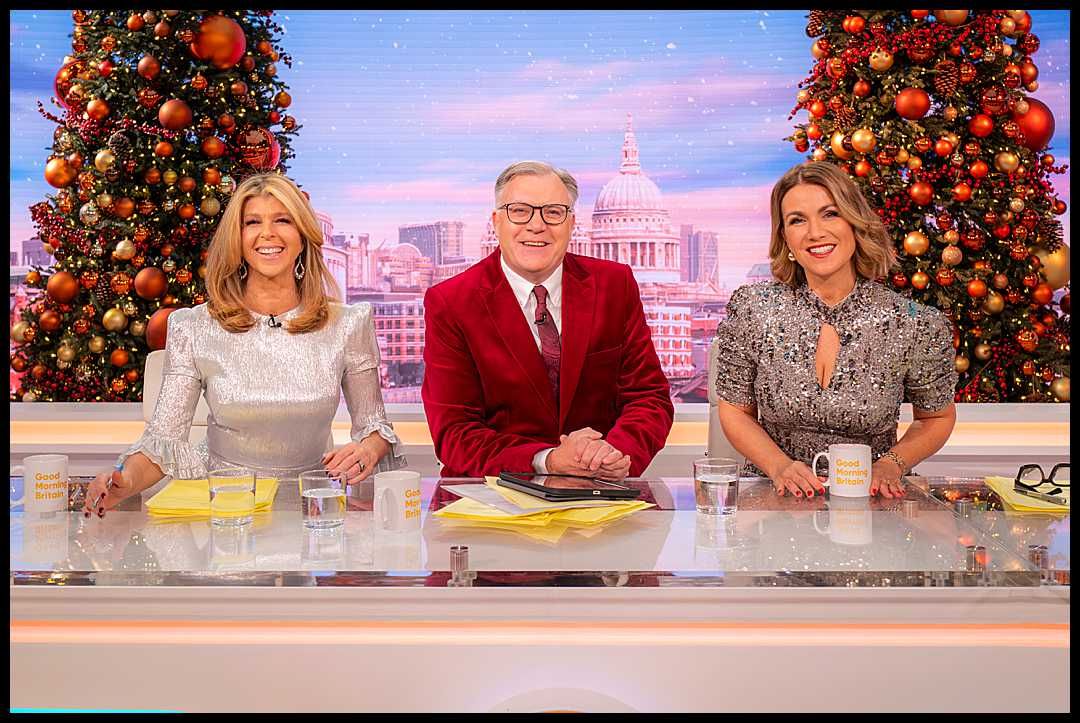 Kate Garraway shares emotions over first Christmas without Derek