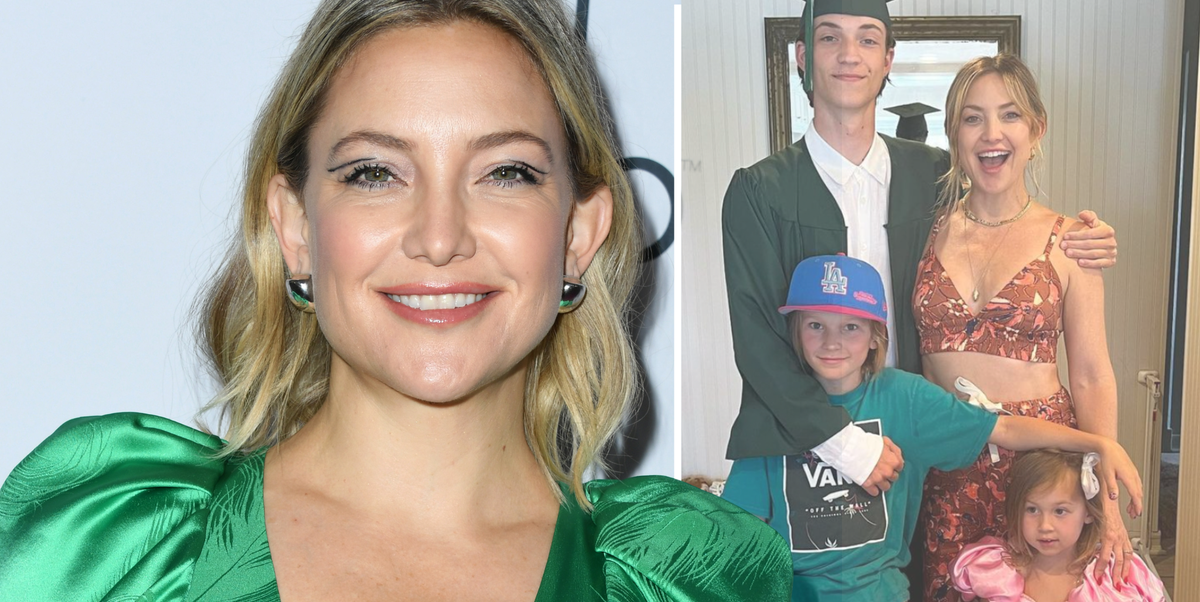 Kate Hudson gives an insight into how she co-parents with her partner and  two exes