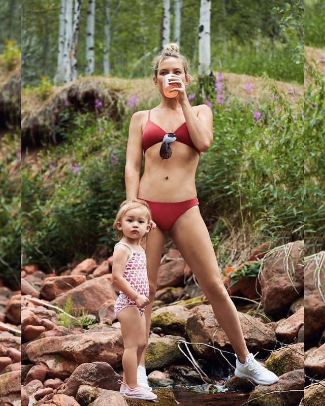 Kate Hudson hiking in a red bikini has me dreaming of summer