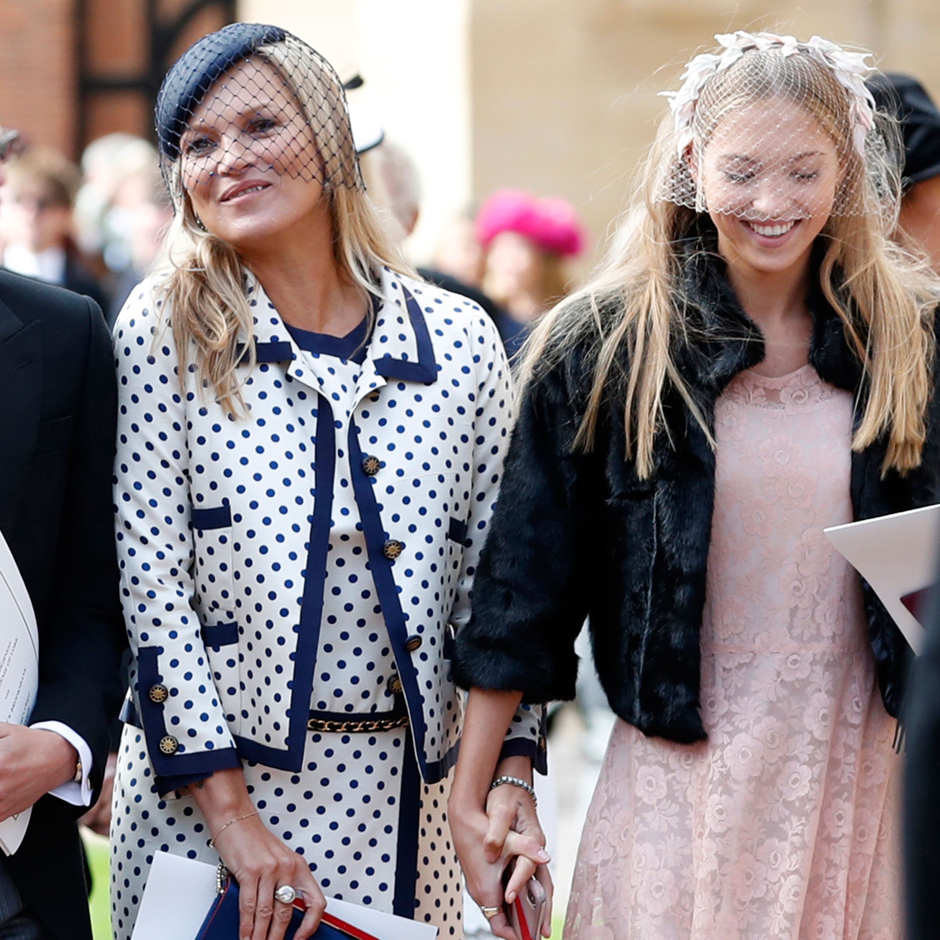 Kate Moss and daughter Lila lead the A-list guests at Marc Jacobs' wedding:  all the must-see style