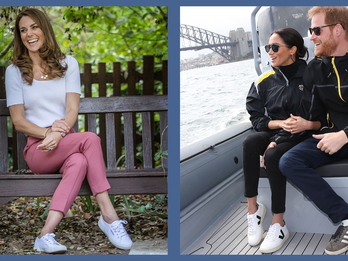 At understrege Kræft Patent Shop Kate Middleton and Meghan Markle's Favorite Sneakers