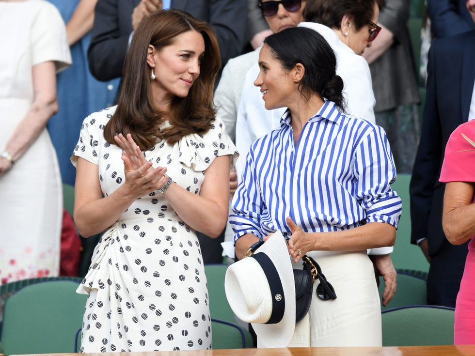 Kate and Meghan at Wimbledon