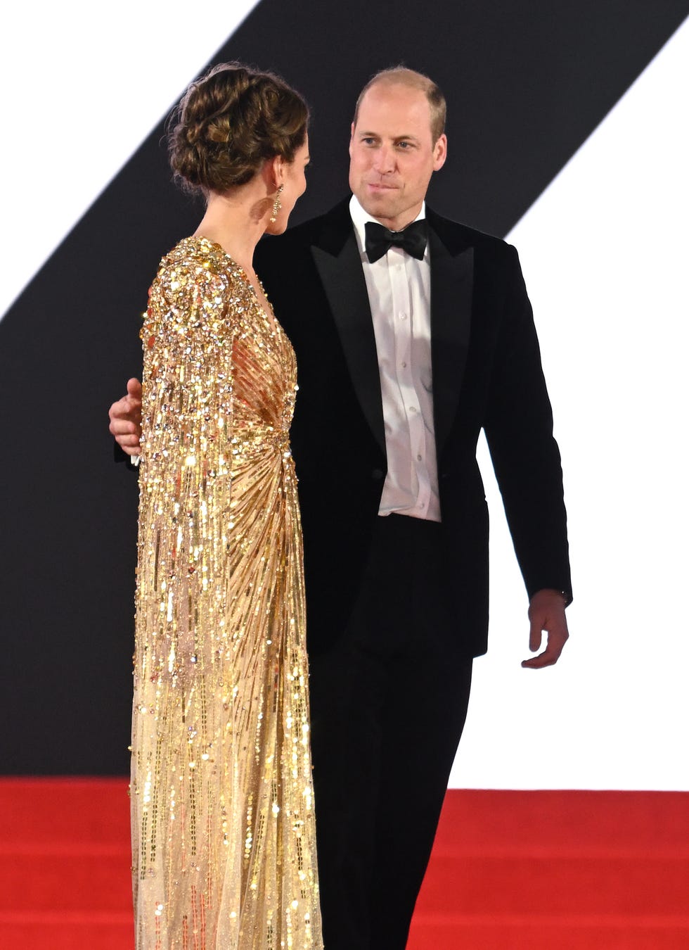 Kate Middleton at the 'No Time To Die' James Bond Premiere