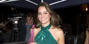 kate middleton arrives at the renaissance rooms in south london, for the day glo midnight roller disco, an event organised in aid of a charity in oxford set up in memory of thomas waley cohen, who died from bone cancer in 2004 at the age of 20 photo by antony jonesuk press via getty images