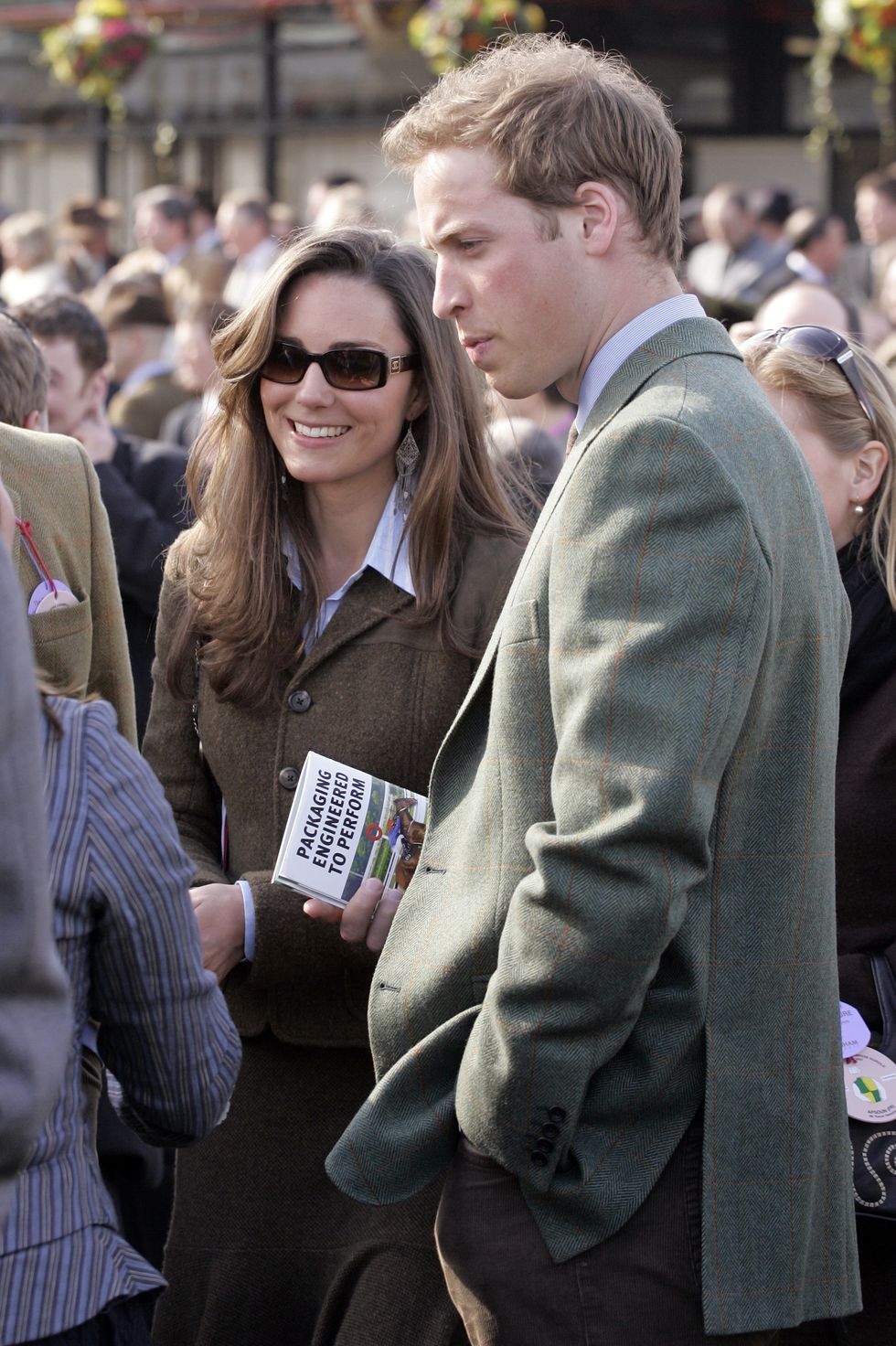 prince william and kate middleton attend day 1 of the cheltenham horse racing festival