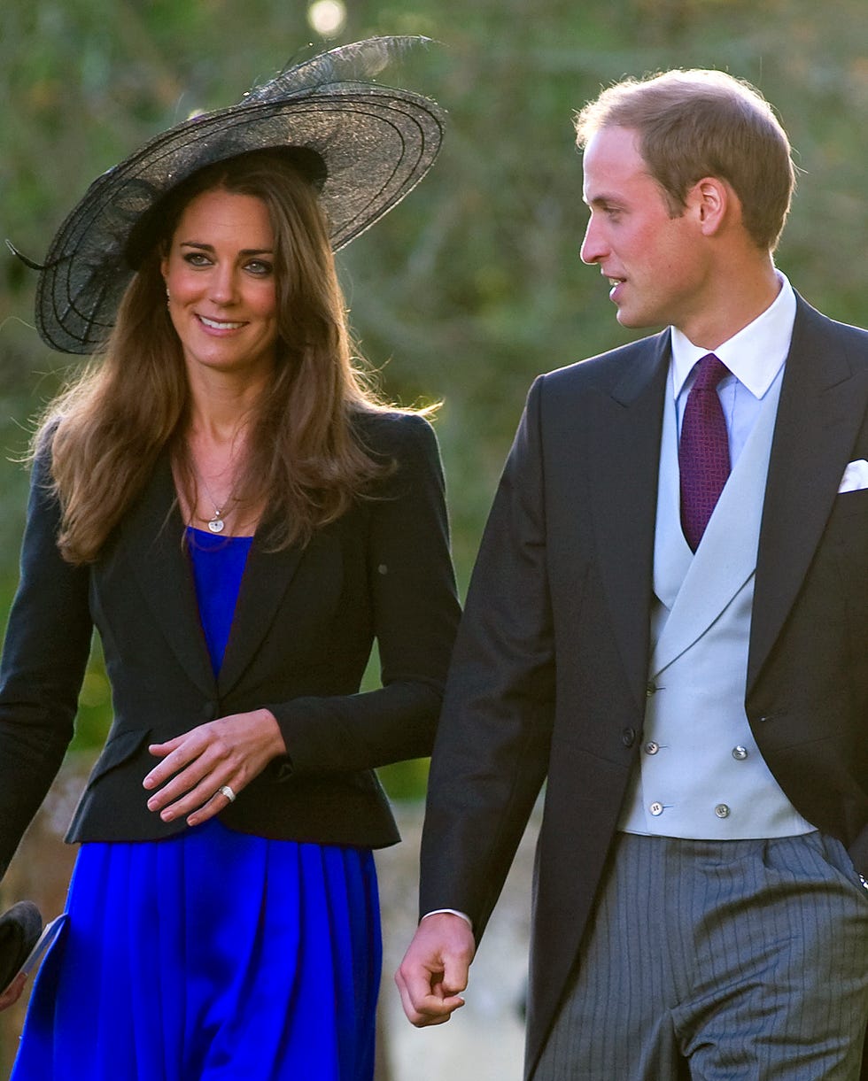 prince william and kate middleton attend harry meade and rosie bradford's wedding