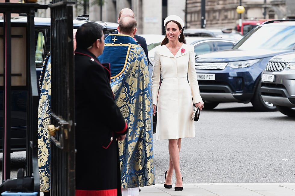 kate middleton anzac day