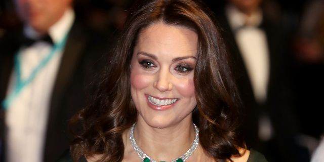 Kate Middleton didn't wear black to the BAFTAs