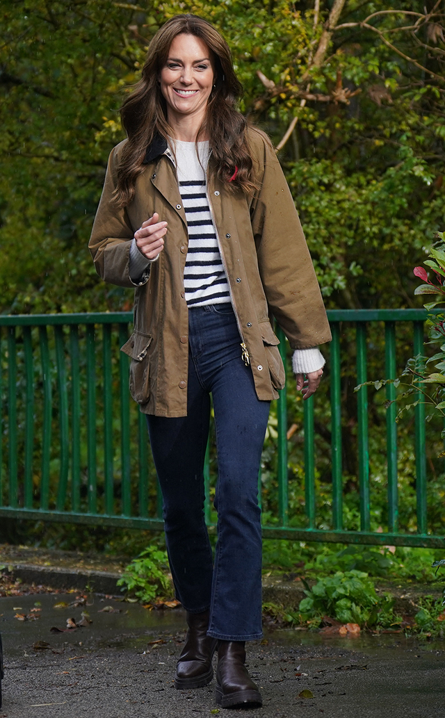 kate middleton barbour jacket