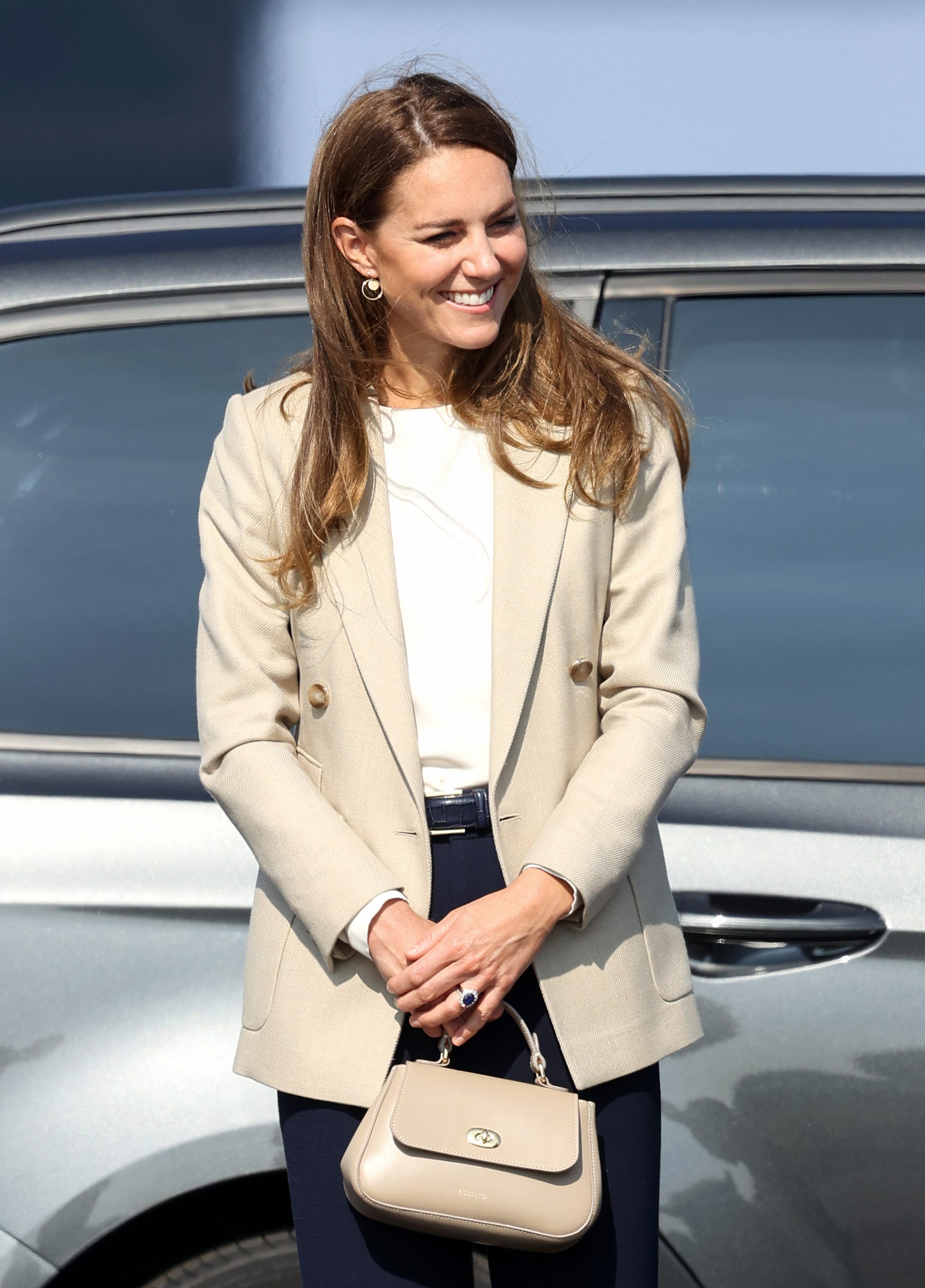 Kate Middleton's Reiss Larsson Blazer in Neutral