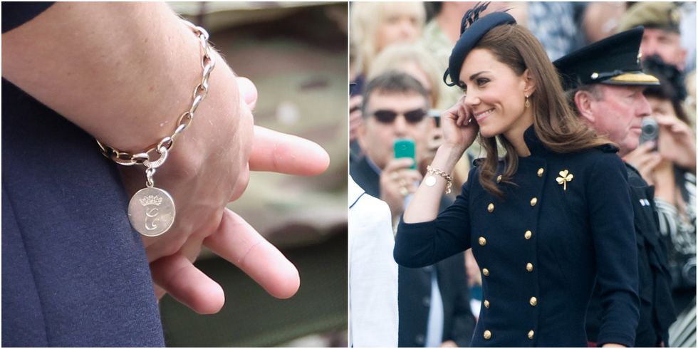Kate Middleton with bracelet