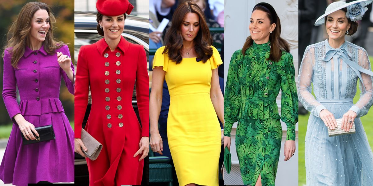 Kate Middleton wears every colour except for one