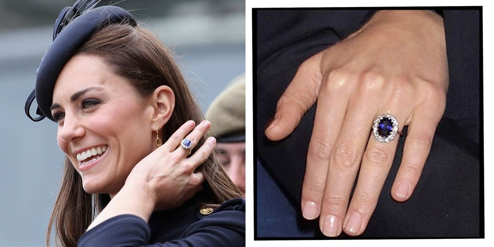 Kate Middleton engagement ring sapphire