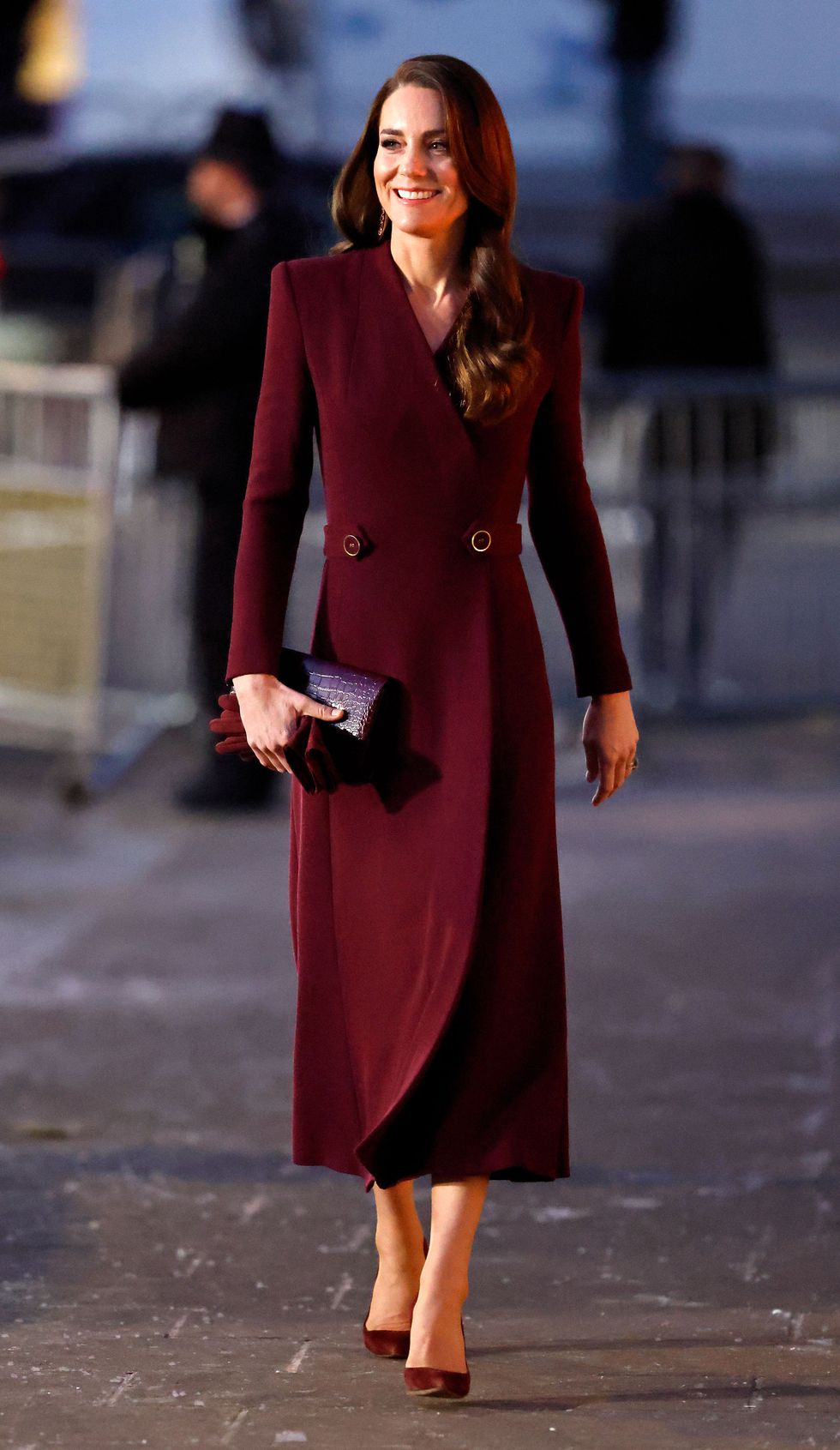 kate middleton at together at christmas service in 2022