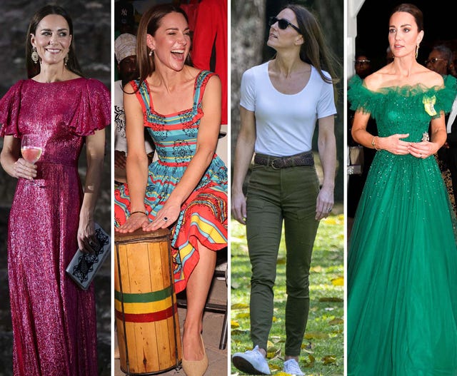kate middleton looks caribe