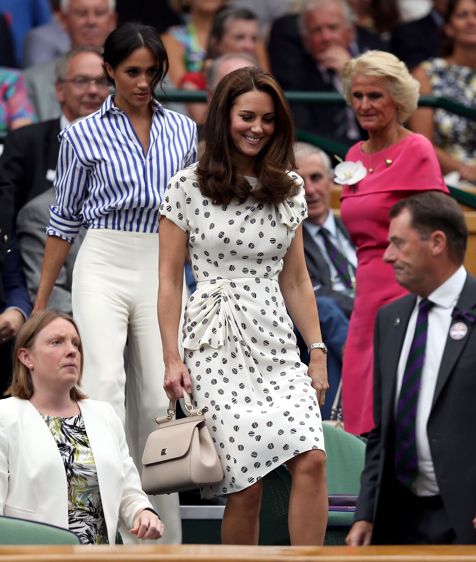 Kate Middleton Y Meghan Markle, Primer Acto En Solitario Juntas- Kate ...