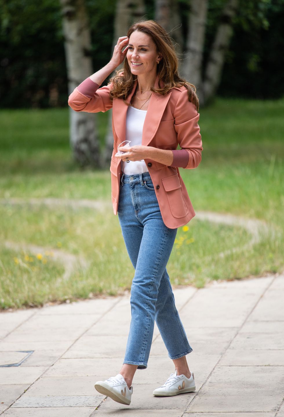 Kate Middleton's & Other Stories jeans back stock