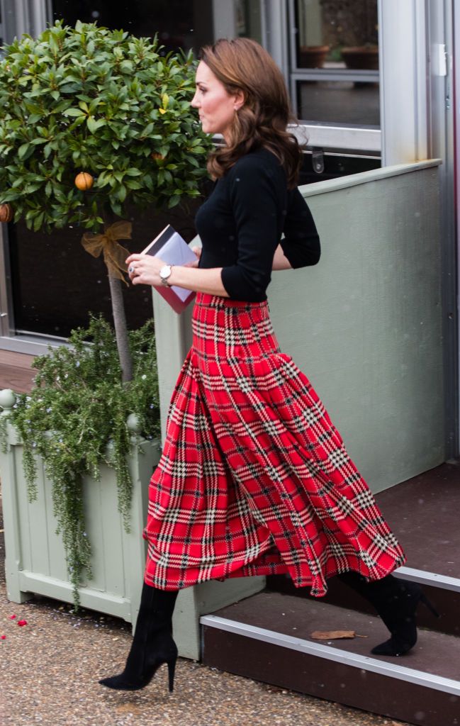 And in Todays Kate Middleton News How to Rock a Pleated Skirt and Show  Some Leg MarilynMoment Alert  Glamour