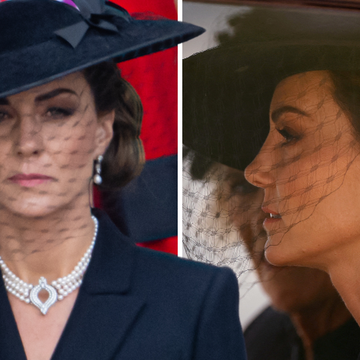 kate middleton pearls queen's funeral