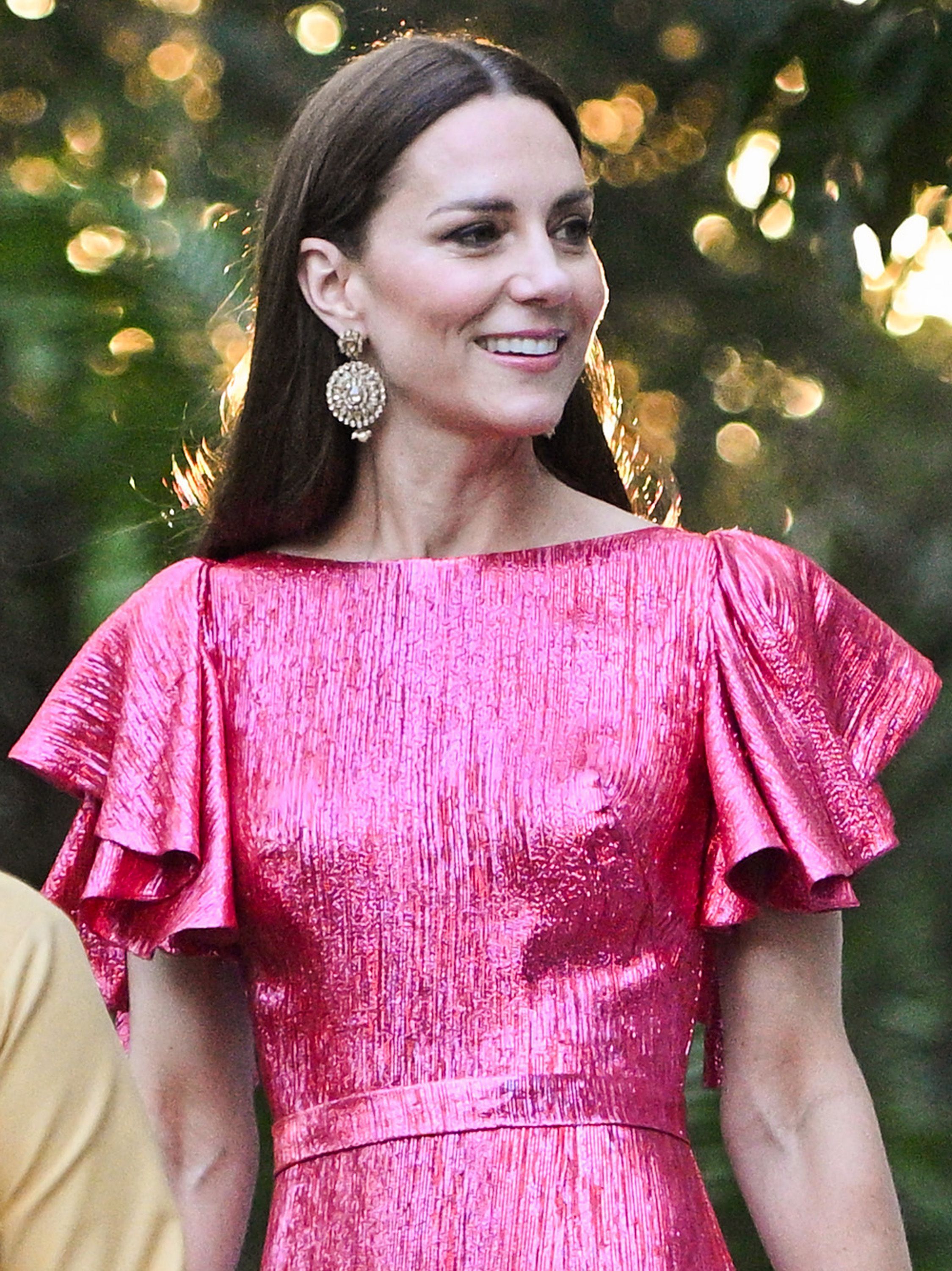 Princess kate pink dress hotsell