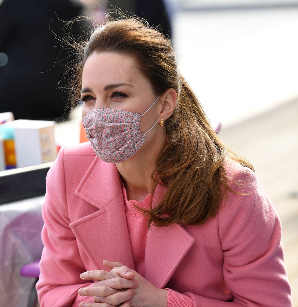 Kate Middleton wears pink Boden jumper for appearance with Prince William