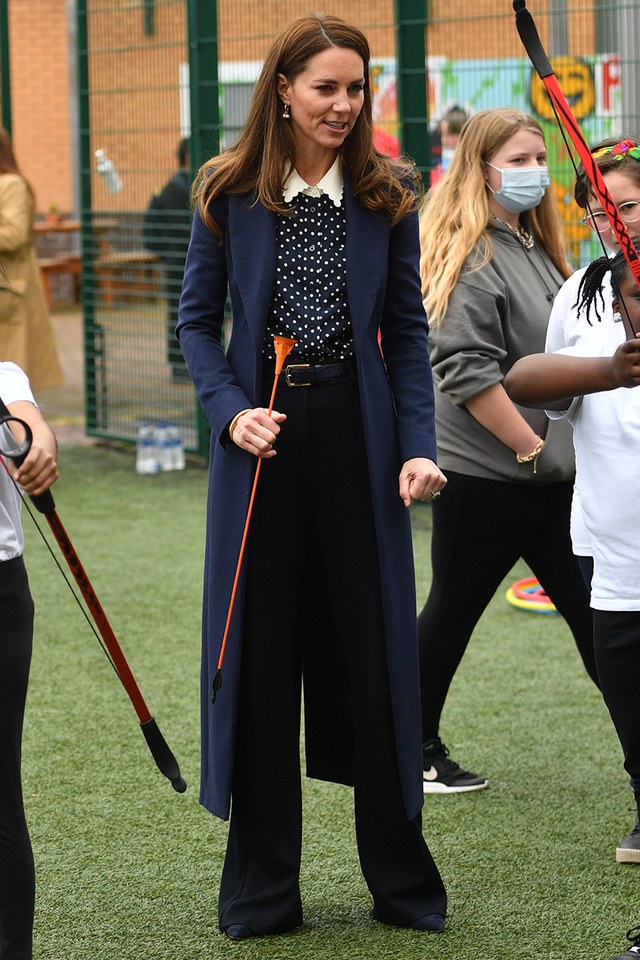 kate middleton polka dot