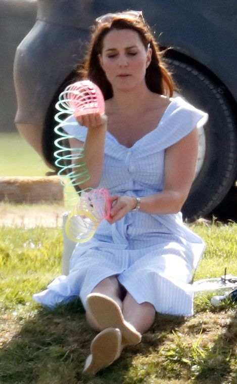 Kate Middleton Got Really Goofy at Maserati Royal Charity Polo Trophy 