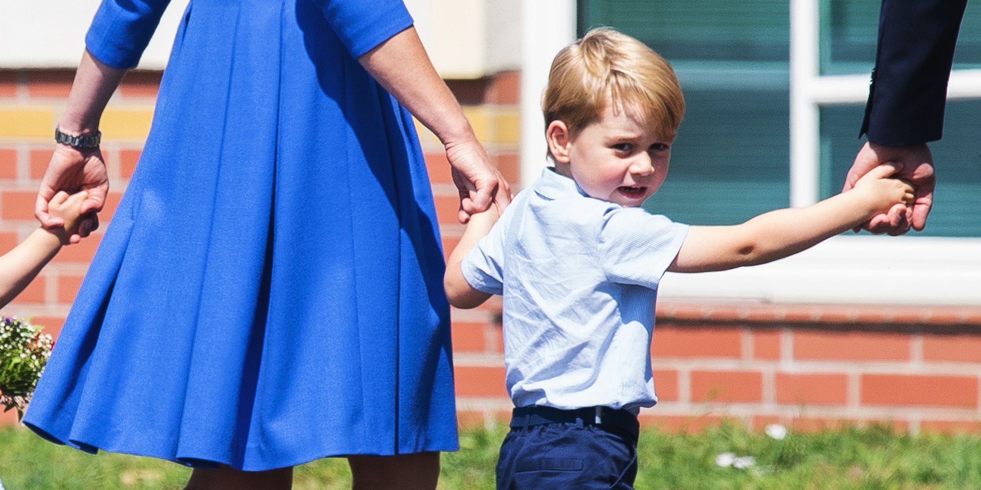 Duchess Catherine and Prince George