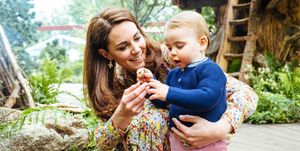 kate middleton prince louis back to nature garden chelsea flower show