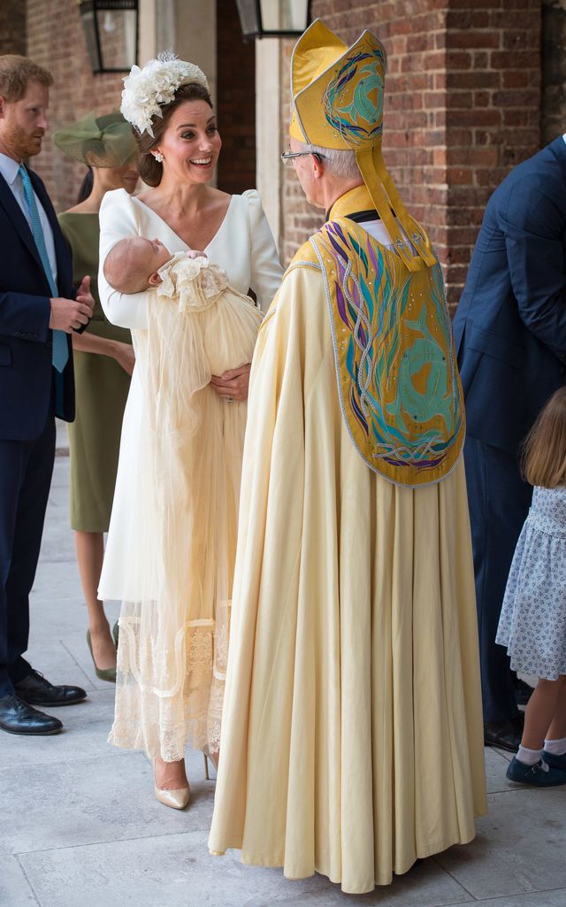 Kate Middleton Cracked a Hilarious Joke at Prince Louis' Christening and Everyone Missed It