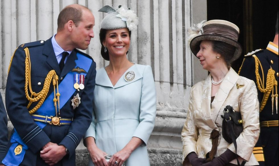 Prince William Nudging Kate Middleton on the Buckingham Palace Balcony