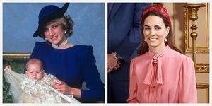 princess diana pearl earrings kate middleton prince harry archie harrison christening