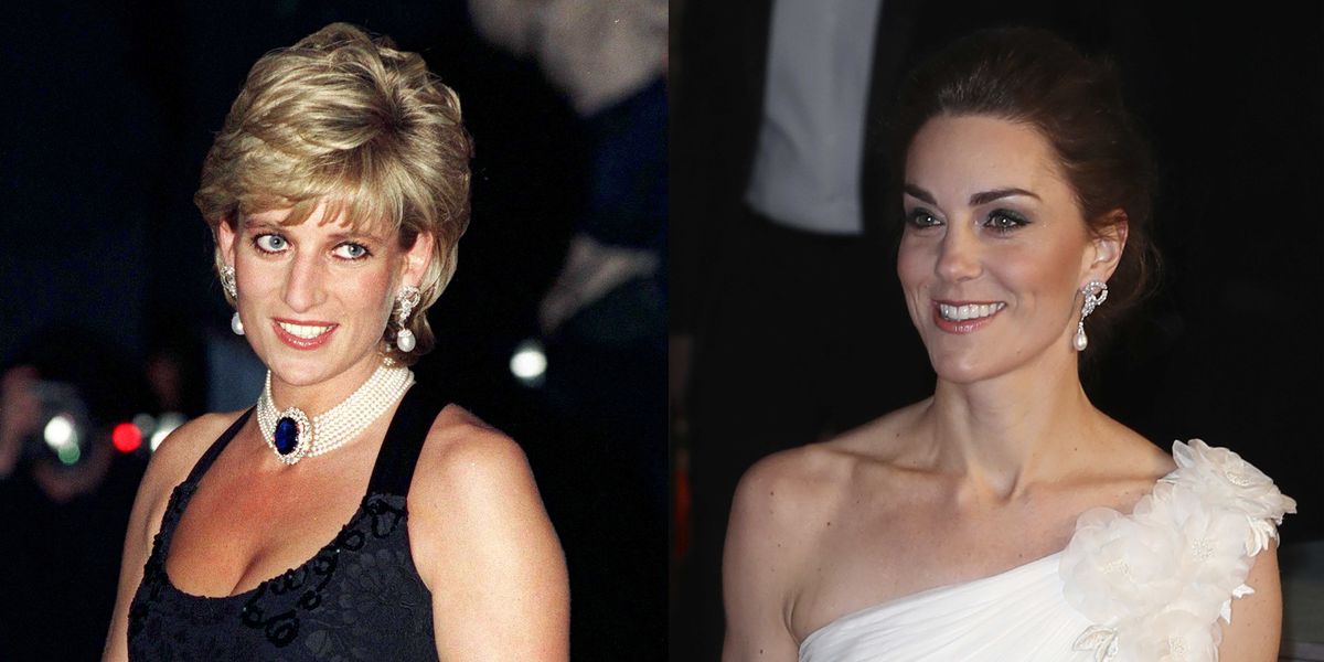 Kate Middleton Wore a Pair of Princess Diana's Earrings on the BAFTA ...