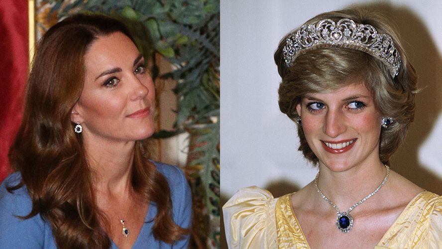 preview for A History Of The Gorgeous Jewels That The Duchess Of Cambridge Inherited From Princess Diana