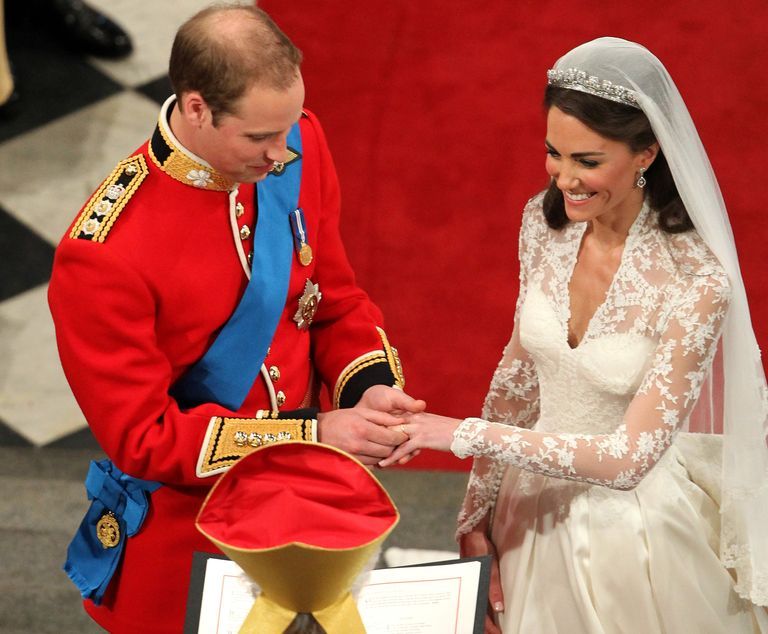 ウィリアム王子　キャサリン妃　結婚指輪　ロイヤルファミリー